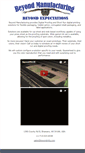 Mobile Screenshot of beyondmfg.com